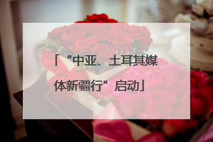 “中亚、土耳其媒体新疆行”启动