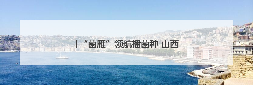“菌雁”领航播菌种 山西垣曲望仙村椴木成金绘振兴