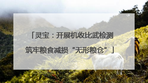 灵宝：开展机收比武检测 筑牢粮食减损“无形粮仓”