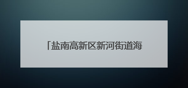 盐南高新区新河街道海嘉社区举办“守护童年 牵手共成长”主题活动