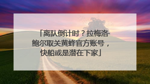 离队倒计时？拉梅洛·鲍尔取关黄蜂官方账号，快船或是潜在下家