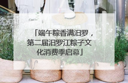 端午粽香满汨罗，第二届汨罗江粽子文化消费季启幕