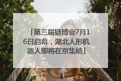 第三届链博会7月16日启幕，湖北人形机器人即将在京集结