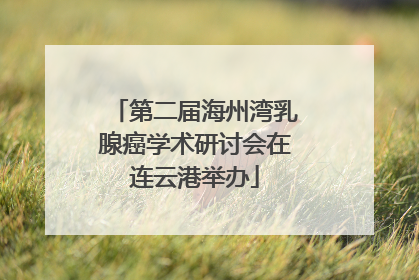第二届海州湾乳腺癌学术研讨会在连云港举办