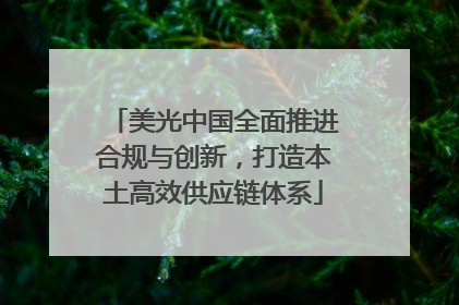 美光中国全面推进合规与创新，打造本土高效供应链体系