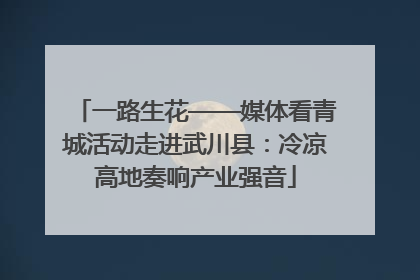 一路生花——媒体看青城活动走进武川县：冷凉高地奏响产业强音