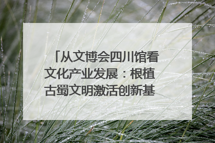 从文博会四川馆看文化产业发展：根植古蜀文明激活创新基因｜文博向“新”