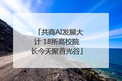 共商AI发展大计 18所高校院长今天聚首光谷