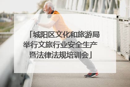 城阳区文化和旅游局举行文旅行业安全生产暨法律法规培训会