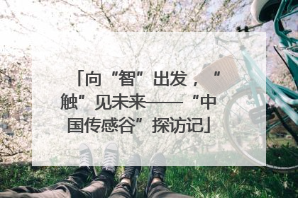 向“智”出发，“触”见未来——“中国传感谷”探访记