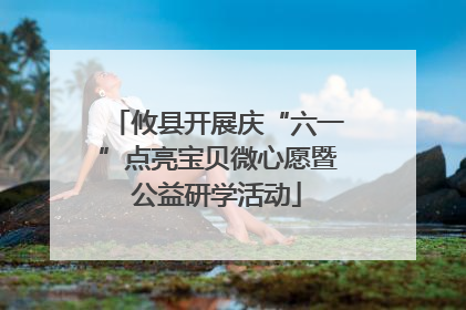 攸县开展庆“六一”点亮宝贝微心愿暨公益研学活动
