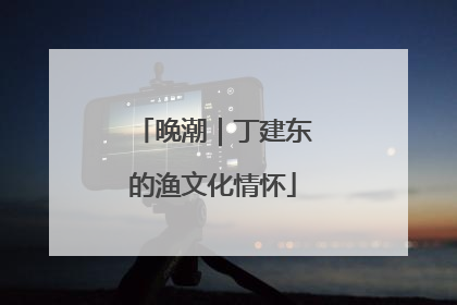 晚潮｜丁建东的渔文化情怀