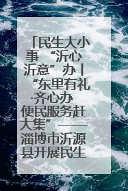 民生大小事 “沂心沂意”办丨“东里有礼·齐心办 便民服务赶大集”——淄博市沂源县开展民生政策宣传活动