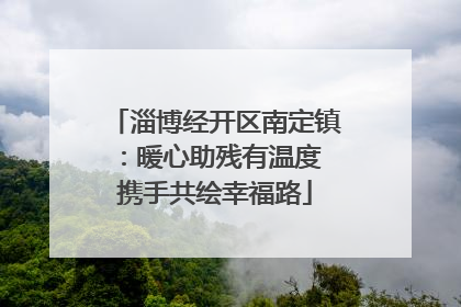 淄博经开区南定镇：暖心助残有温度 携手共绘幸福路