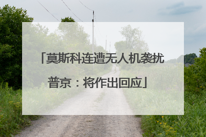 莫斯科连遭无人机袭扰 普京：将作出回应
