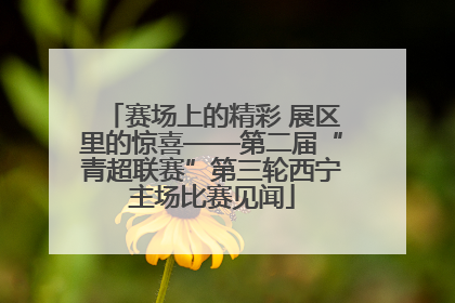 赛场上的精彩 展区里的惊喜——第二届“青超联赛”第三轮西宁主场比赛见闻