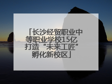 长沙经贸职业中等职业学校15亿打造“未来工匠”孵化新校区
