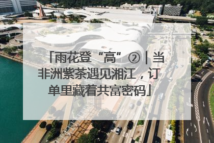 雨花登“高”②｜当非洲紫茶遇见湘江，订单里藏着共富密码