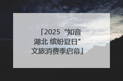 2025“知音湖北 缤纷夏日”文旅消费季启幕