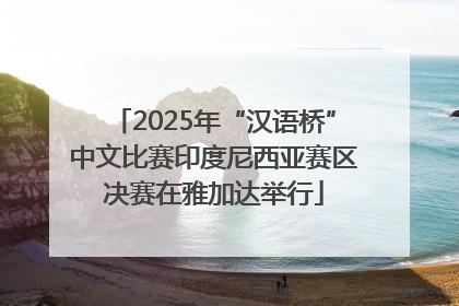 2025年“汉语桥”中文比赛印度尼西亚赛区决赛在雅加达举行