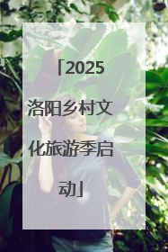 2025洛阳乡村文化旅游季启动